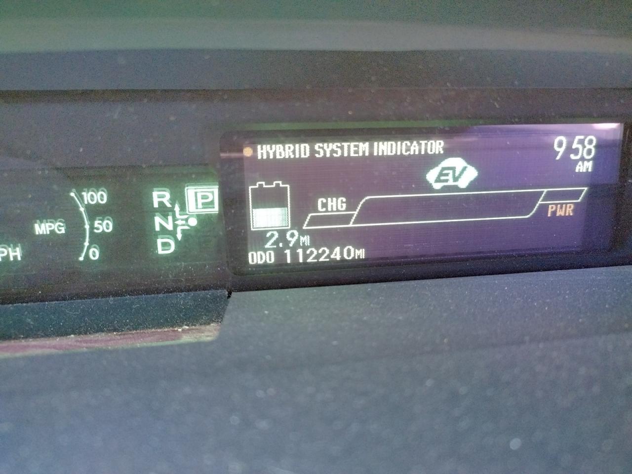 Photo 8 from auction – 2012 TOYOTA PRIUS PLUG with VIN JTDKN3DP7C3009008