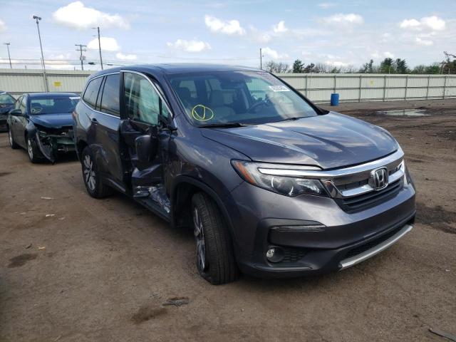 HONDA PILOT EXL 2019 with VIN 5FNYF6H47KB028300 - Photo from auction