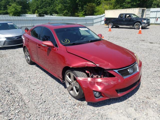 LEXUS IS 250 2012 with VIN JTHBF5C23C5166911 - Photo from auction