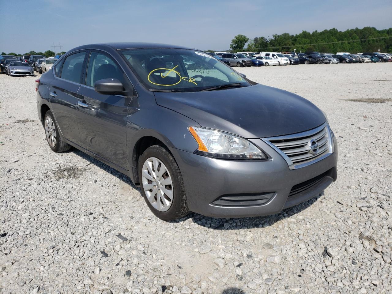 Photo 1 from auction – 2015 NISSAN SENTRA S with VIN 3N1AB7AP0FL681228