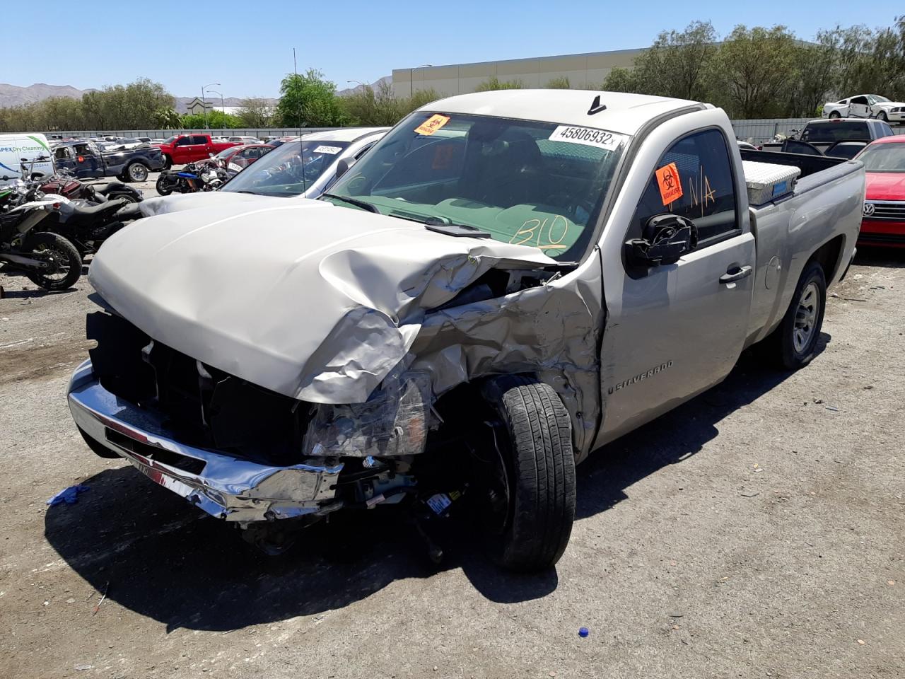 Photo 2 from auction – 2009 CHEVROLET SILVERADO with VIN 1GCEC14X99Z233216
