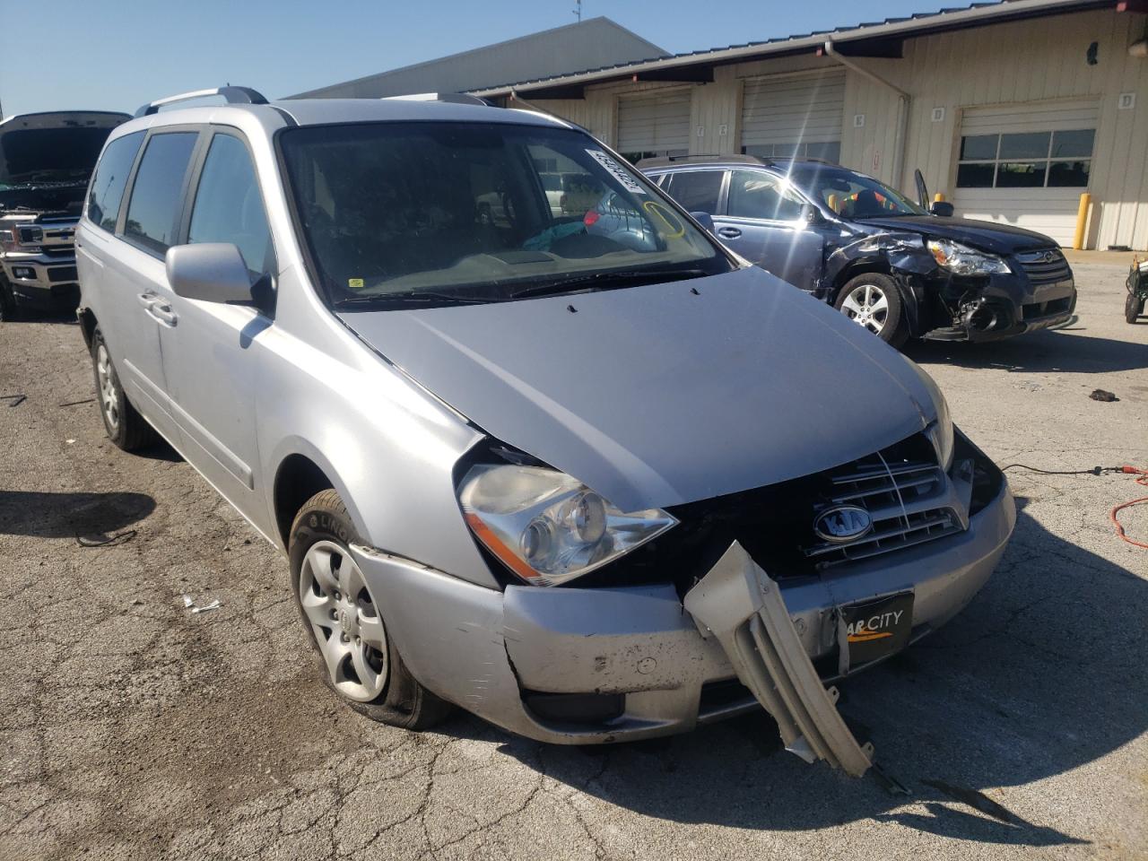 KIA SEDONA EX 2009 with VIN KNDMB233596315433 - Photo from auction
