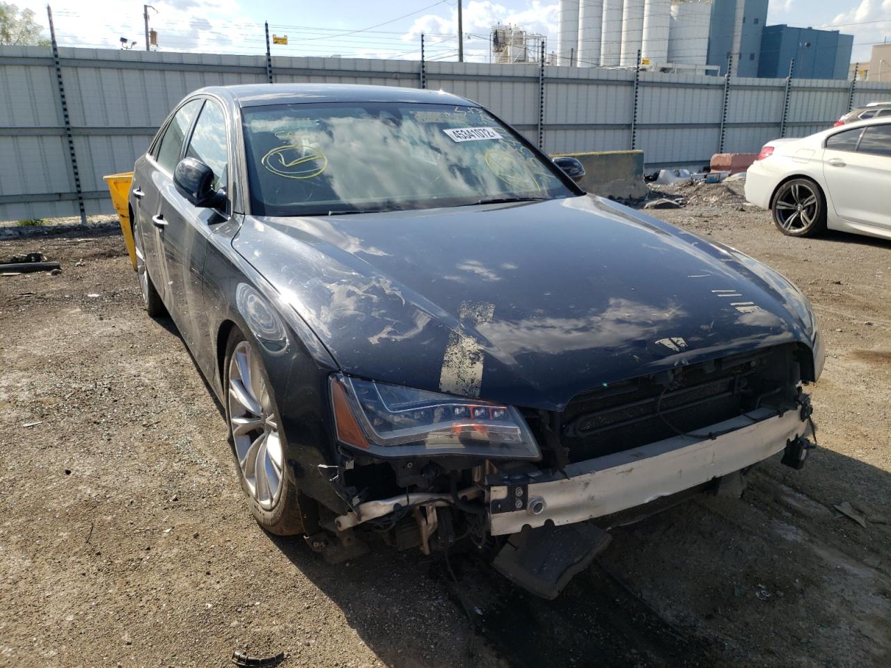 AUDI A8 QUATTRO 2011 with VIN WAUAVAFD6BN025106 - Photo from auction