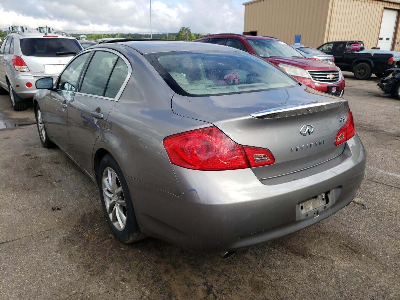 Photo 3 from auction – 2007 INFINITI G35 with VIN JNKBV61E97M718588
