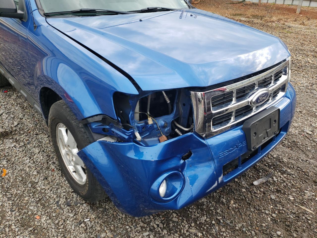 Photo 9 from auction – 2012 FORD ESCAPE XLT with VIN 1FMCU9D73CKC23859