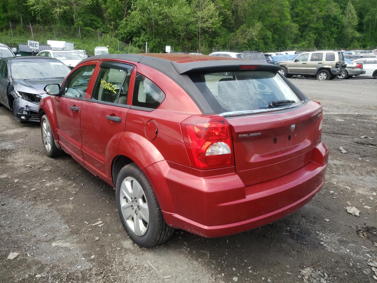 Photo 3 from auction – 2007 DODGE CALIBER SX with VIN 1B3HB48B97D404378