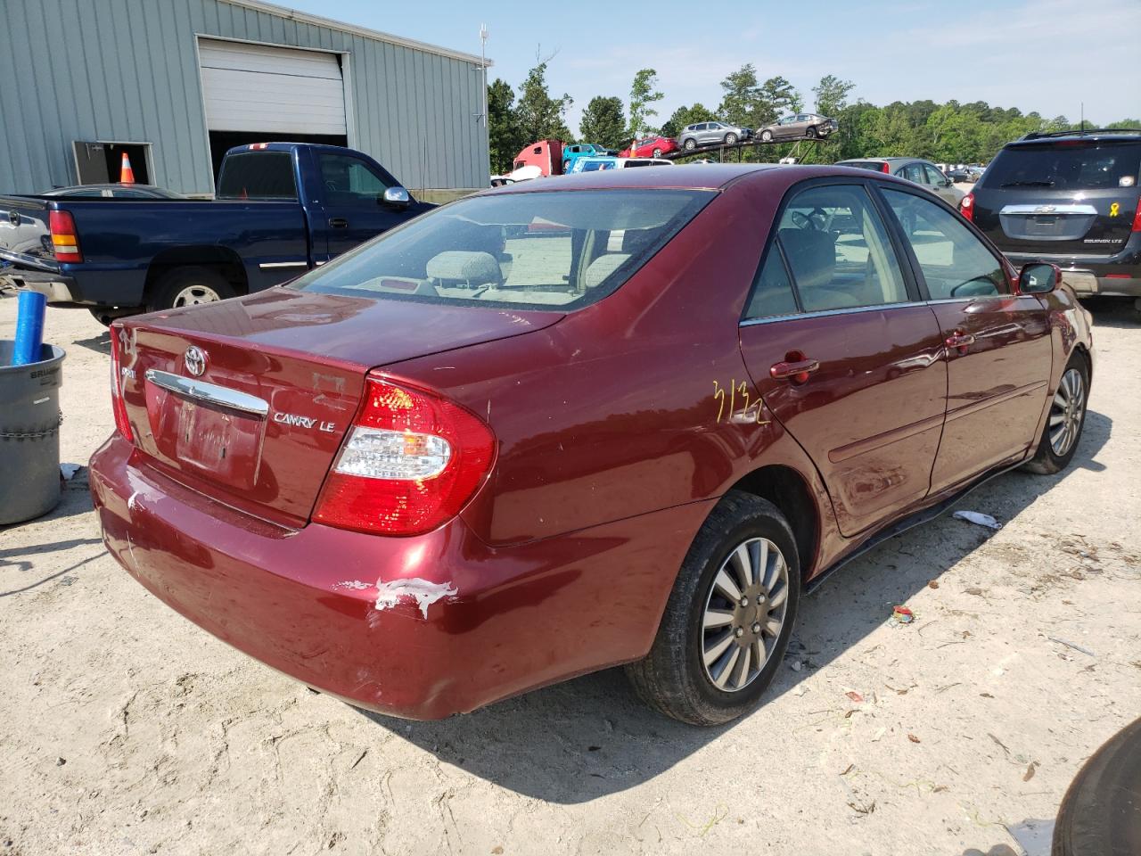 Photo 4 from auction – 2003 TOYOTA CAMRY LE with VIN 4T1BE32K83U252968