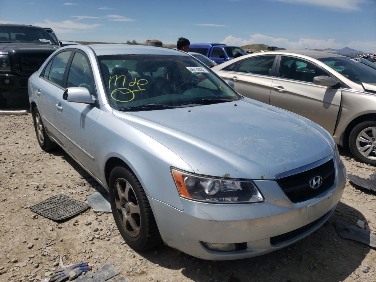 HYUNDAI SONATA GLS 2006 with VIN 5NPEU46F16H078022 - Photo from auction
