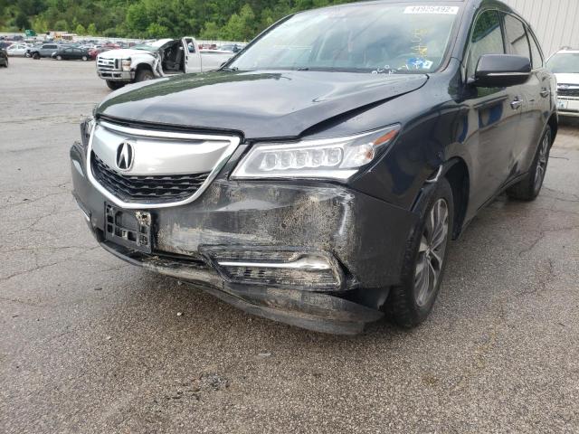 Photo 9 from auction – 2016 ACURA MDX TECHNO with VIN 5FRYD4H44GB046253