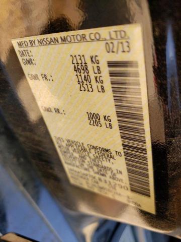 Photo 10 from auction – 2013 NISSAN MAXIMA with VIN 1N4AA5AP7DC831290