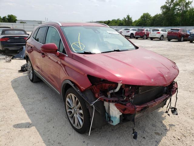 LINCOLN MKC RESERV 2017 with VIN 5LMCJ3C92HUL72166 - Photo from auction