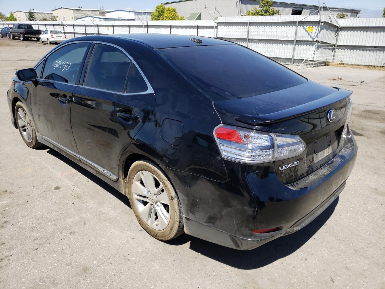 Photo 3 from auction – 2010 LEXUS HS 250H with VIN JTHBB1BA5A2031862