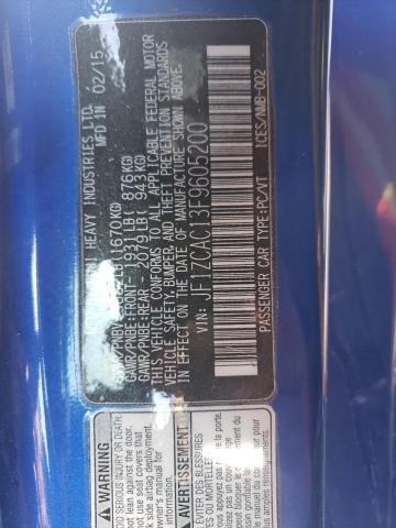 Photo 10 from auction – 2015 SUBARU BRZ 2.0 LI with VIN JF1ZCAC13F9605200