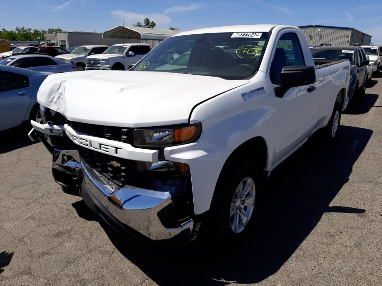 Photo 2 from auction – 2021 CHEVROLET SILVERADO with VIN 3GCNWAEF2MG474881