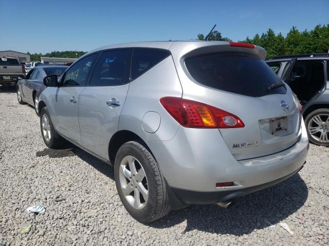Photo 3 from auction – 2009 NISSAN MURANO S with VIN JN8AZ18U89W012452