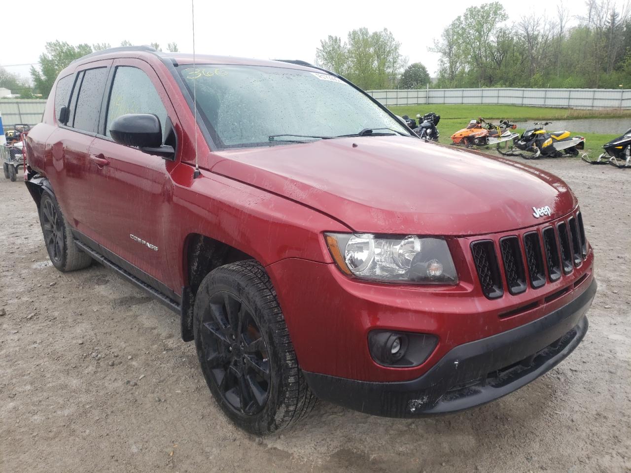 JEEP COMPASS LA 2012 with VIN 1C4NJDEB3CD689324 - Photo from auction