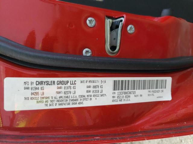 Photo 10 from auction – 2014 DODGE DART SXT with VIN 1C3CDFBB0ED867325