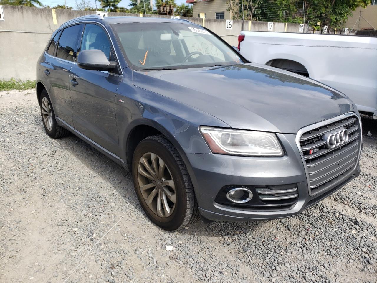 AUDI Q5 PREMIUM 2013 with VIN WA1CFAFP2DA016393 - Photo from auction