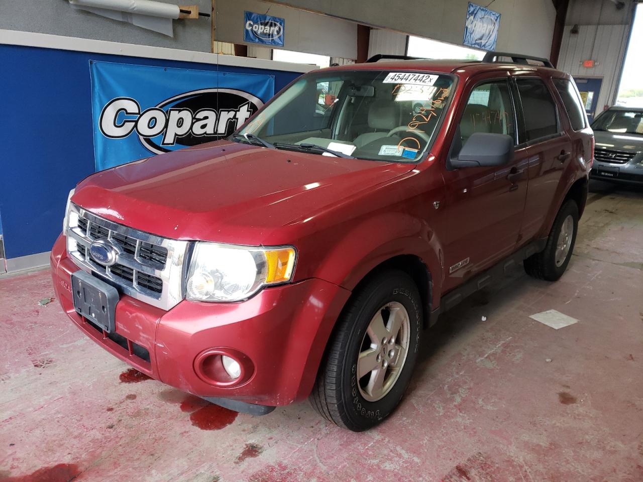 Photo 2 from auction – 2008 FORD ESCAPE XLT with VIN 1FMCU03128KD23418