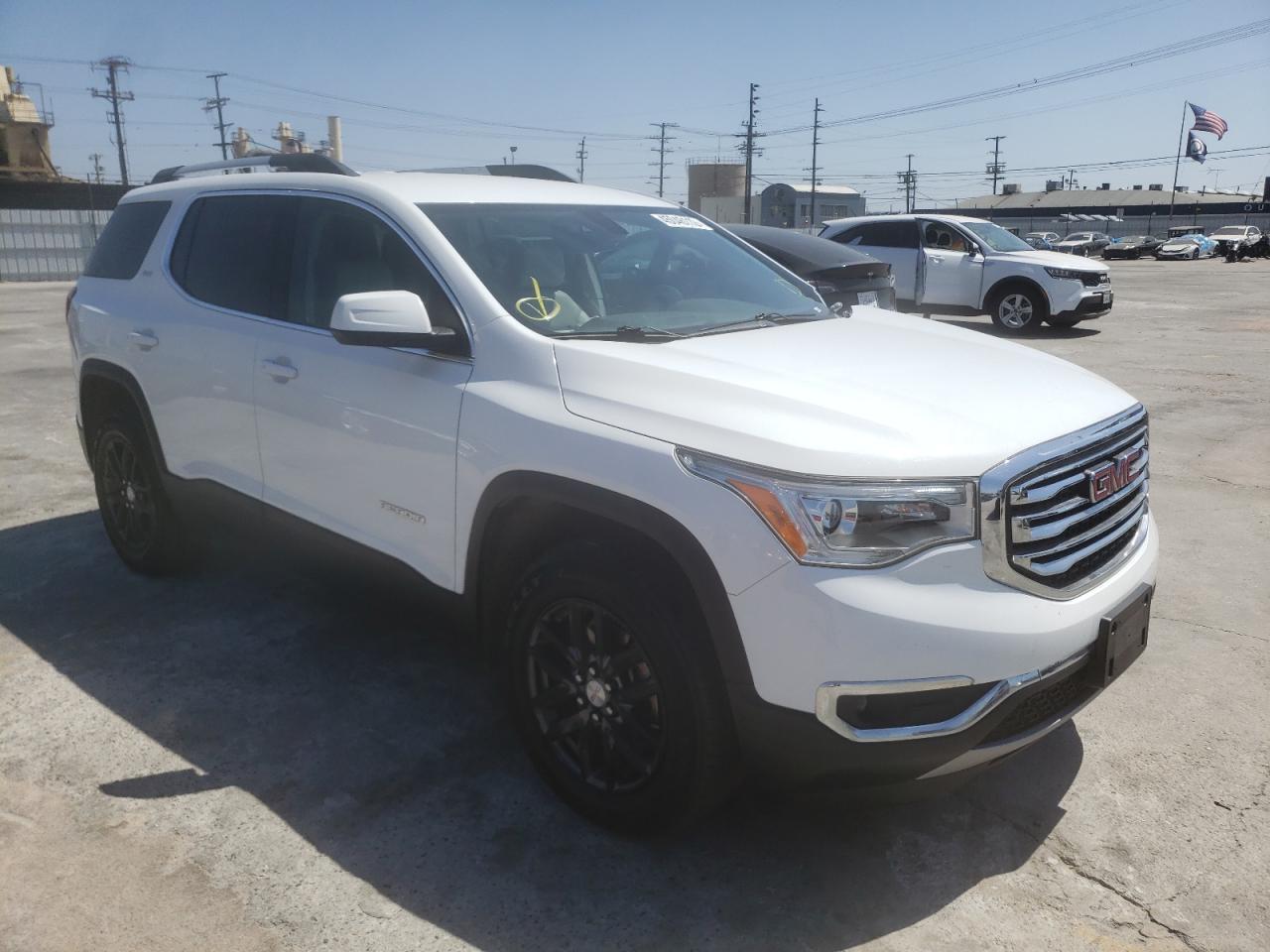GMC ACADIA SLT 2018 with VIN 1GKKNMLS8JZ127501 - Photo from auction