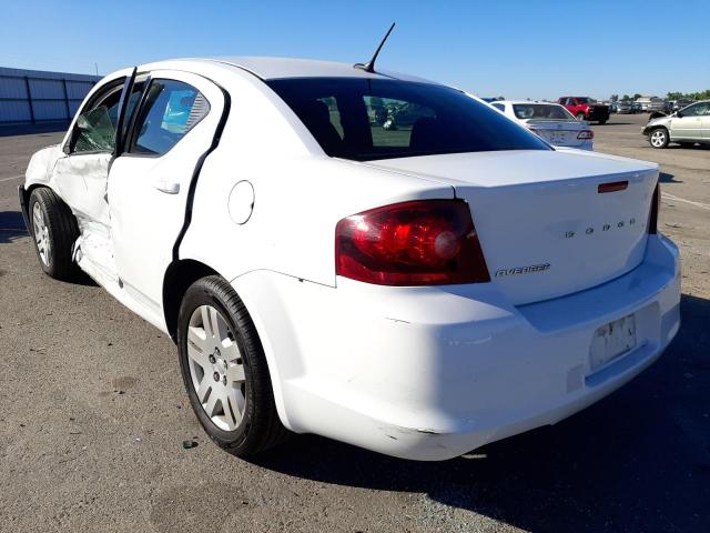 Photo 3 from auction – 2014 DODGE AVENGER SE with VIN 1C3CDZAB2EN145643