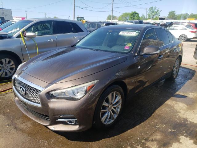 Photo 2 from auction – 2014 INFINITI Q50 BASE with VIN JN1BV7AR6EM697838