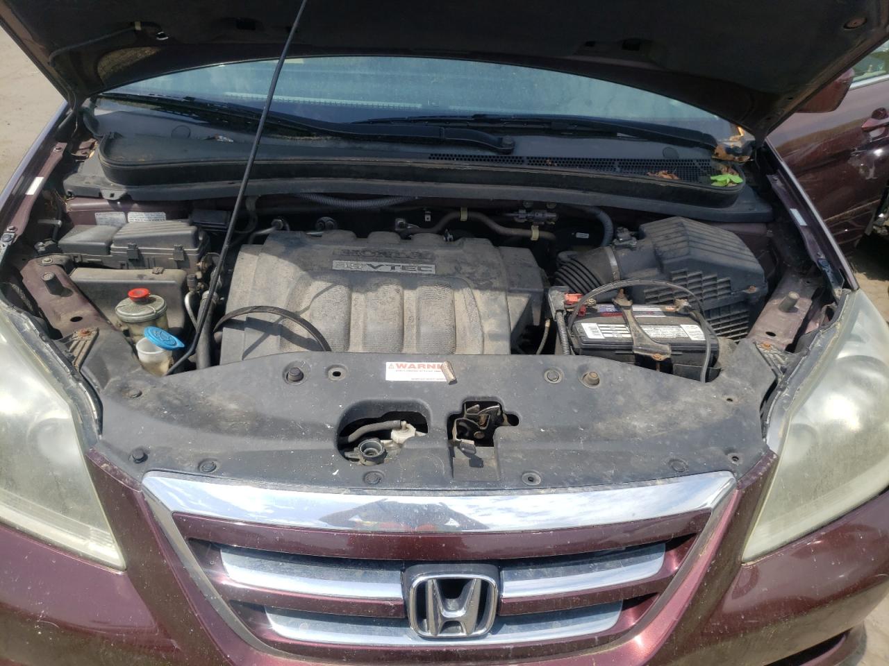 Photo 7 from auction – 2007 HONDA ODYSSEY EX with VIN 5FNRL38477B407641