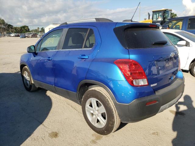 Photo 3 from auction – 2016 CHEVROLET TRAX 1LT with VIN KL7CJLSB9GB564526
