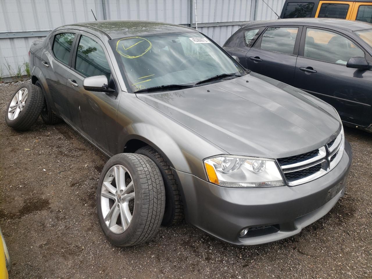 DODGE AVENGER SX 2013 with VIN 1C3CDZCB3DN692898 - Photo from auction