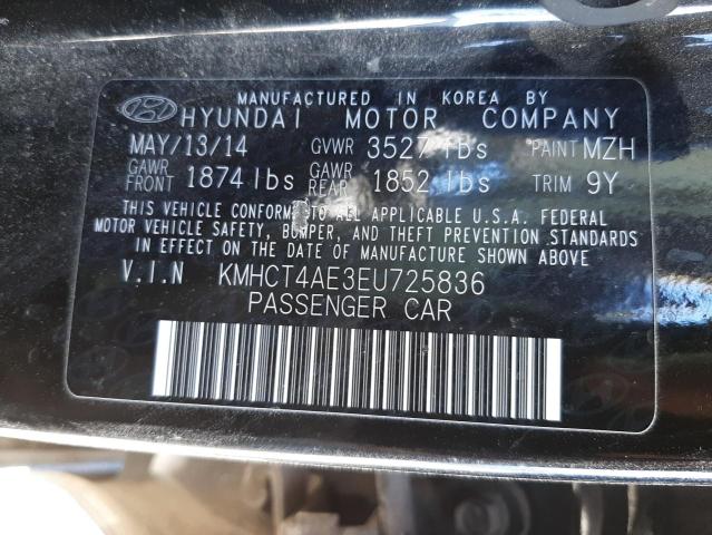 Photo 10 from auction – 2014 HYUNDAI ACCENT GLS with VIN KMHCT4AE3EU725836