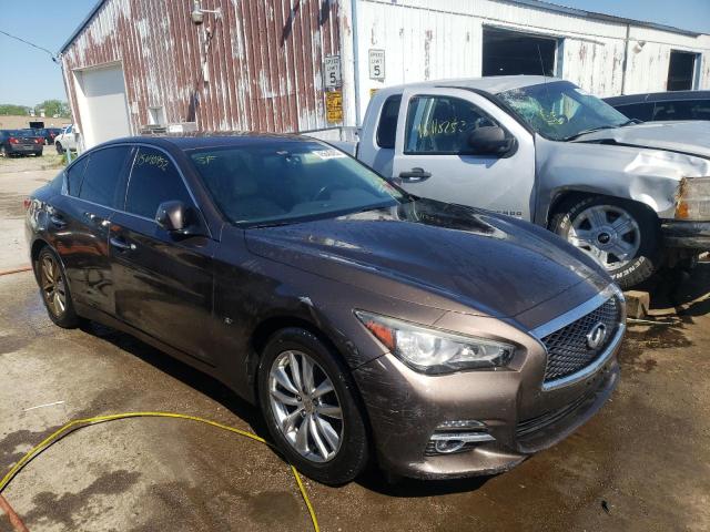 Photo 1 from auction – 2014 INFINITI Q50 BASE with VIN JN1BV7AR6EM697838