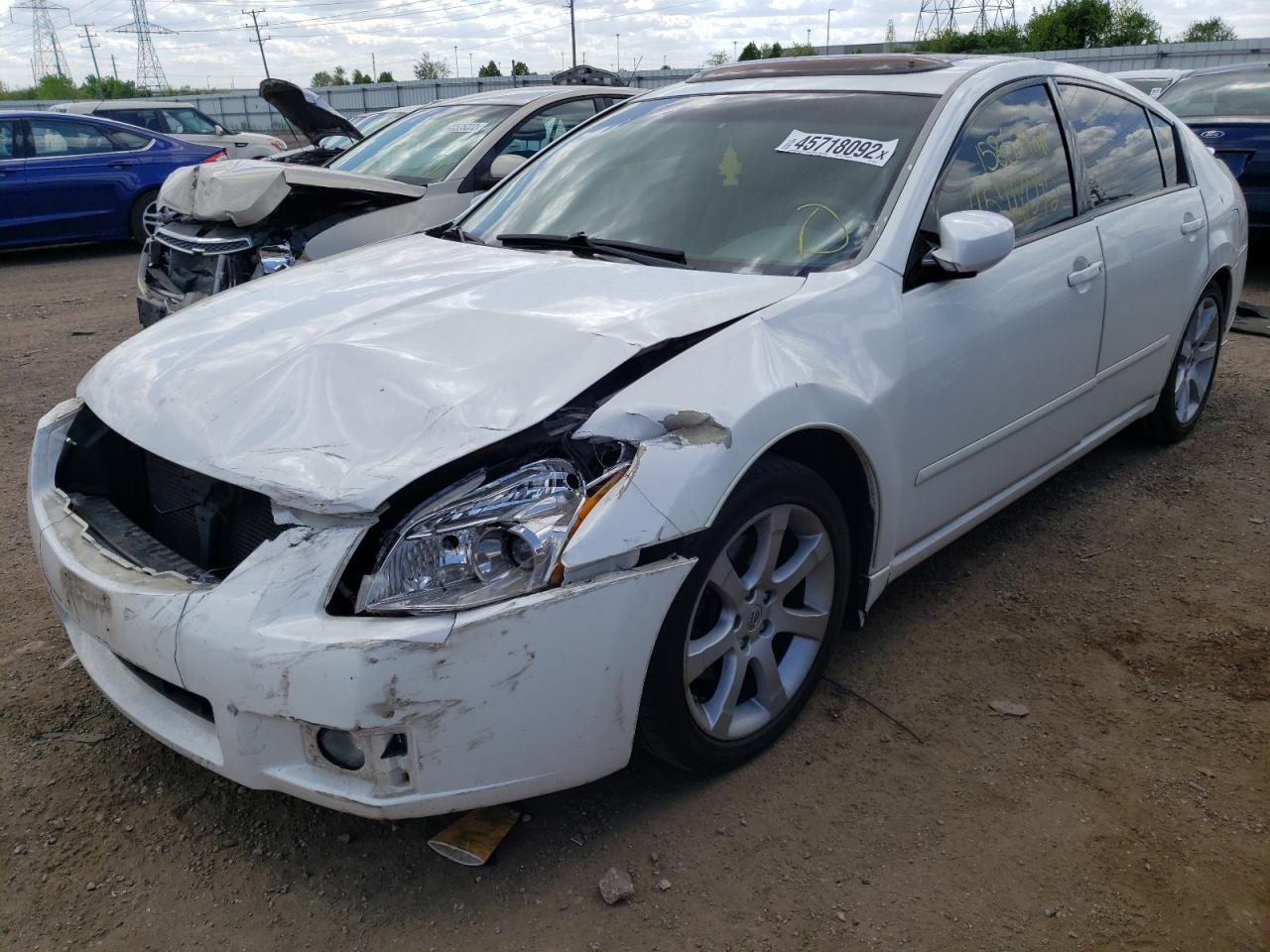 Photo 2 from auction – 2008 NISSAN MAXIMA SE with VIN 1N4BA41E78C834077