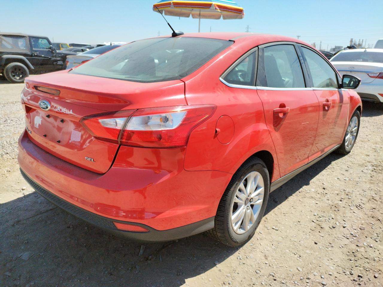 Photo 4 from auction – 2012 FORD FOCUS SEL with VIN 1FAHP3H24CL191937