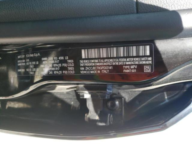 Photo 10 from auction – 2016 JEEP RENEGADE T with VIN ZACCJBCT8GPD03141