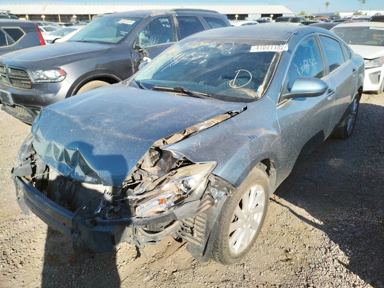 Photo 2 from auction – 2012 MAZDA 6 I with VIN 1YVHZ8DH9C5M37391