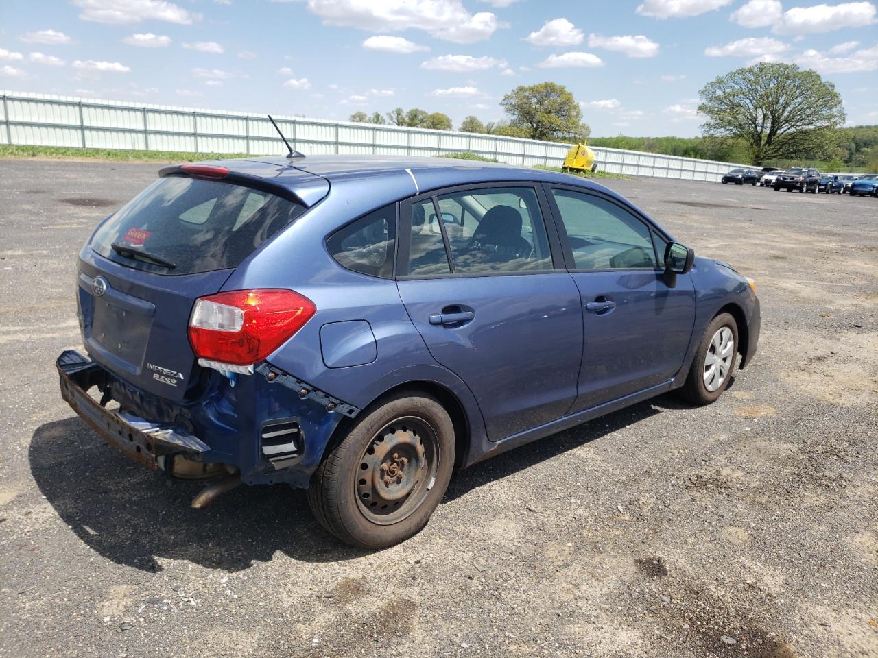Photo 4 from auction – 2012 SUBARU IMPREZA with VIN JF1GPAA63CG202254