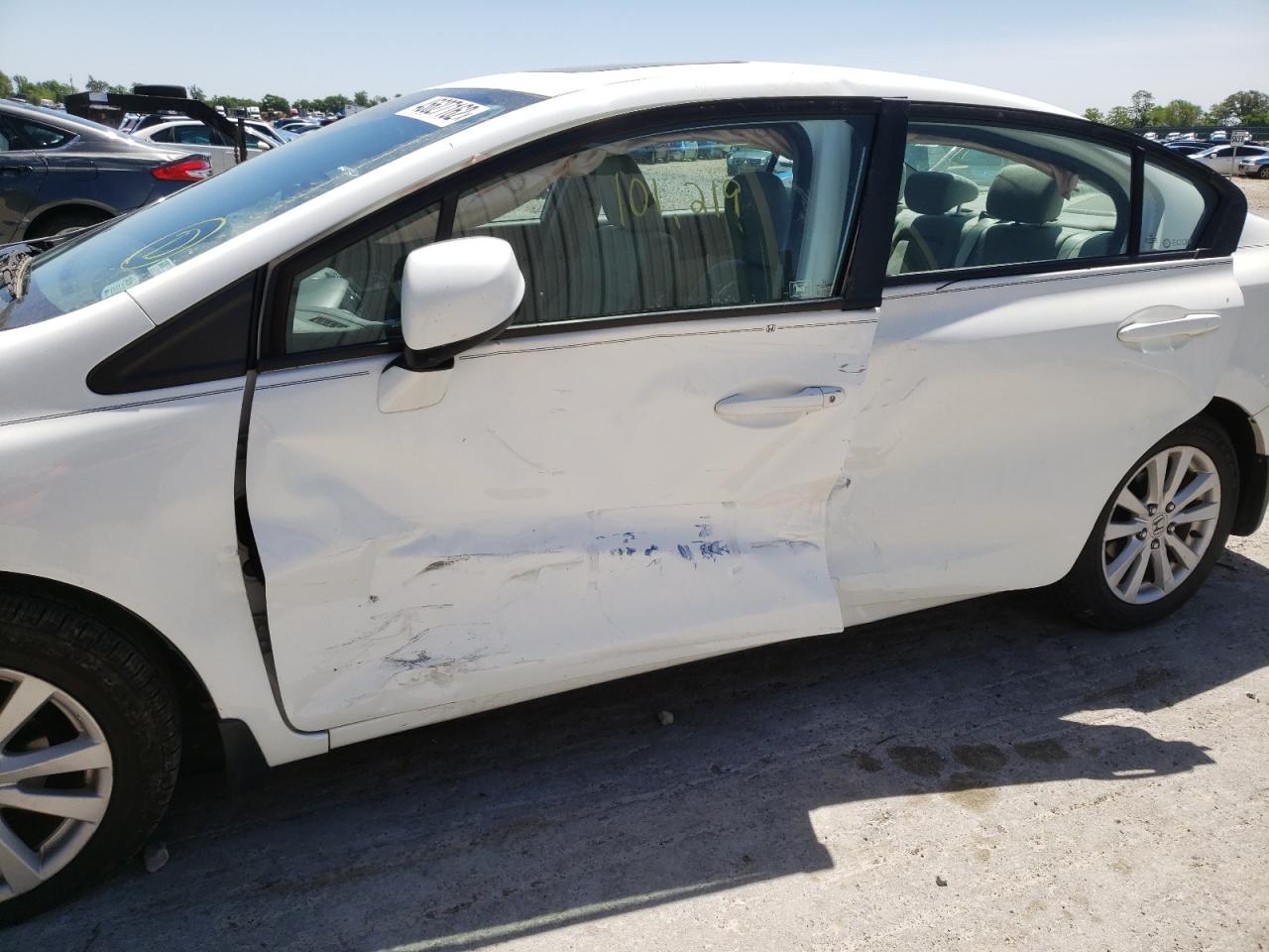 Photo 9 from auction – 2012 HONDA CIVIC EX with VIN 19XFB2F81CE057056