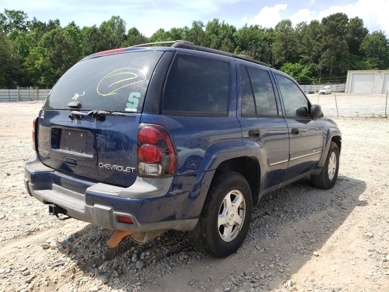Photo 4 from auction – 2002 CHEVROLET TRAILBLAZE with VIN 1GNDS13S522124522