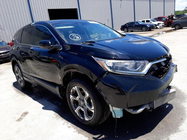 HONDA CR-V EX 2017 with VIN 7FARW1H59HE003704 - Photo from auction