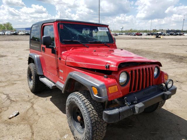 JEEP WRANGLER X 2004 with VIN 1J4FA39S64P726773 - Photo from auction