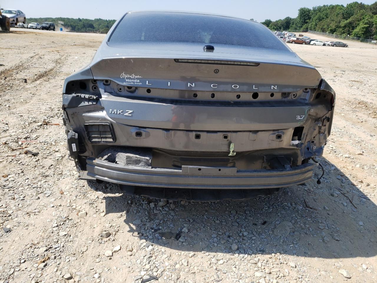 Foto 9 de la subasta – 2014 LINCOLN MKZ con VIN 3LN6L2GK6ER801331