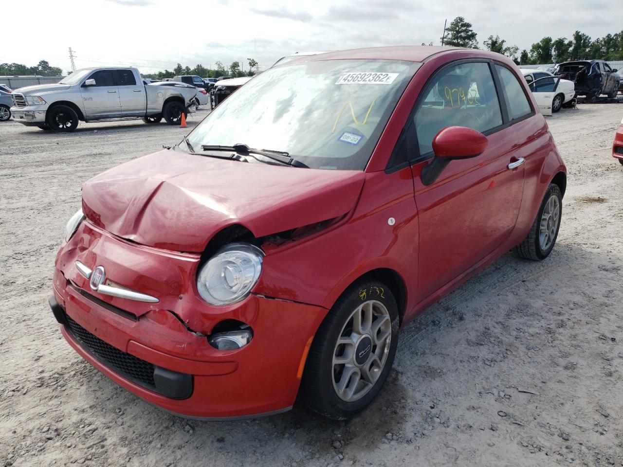 Photo 2 from auction – 2013 FIAT 500 POP with VIN 3C3CFFAR4DT646599