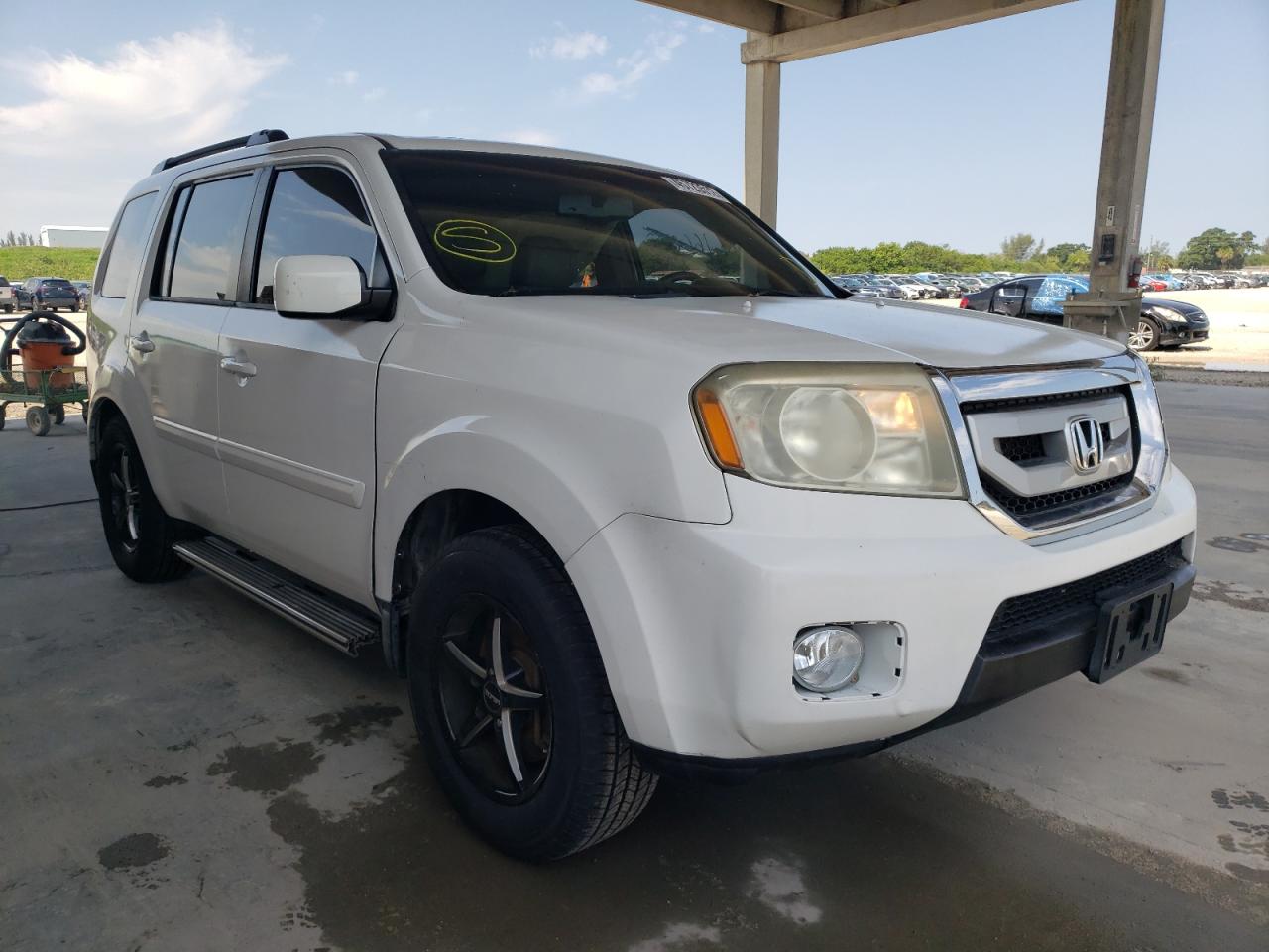 HONDA PILOT EXL 2009 with VIN 5FNYF48549B030030 - Photo from auction