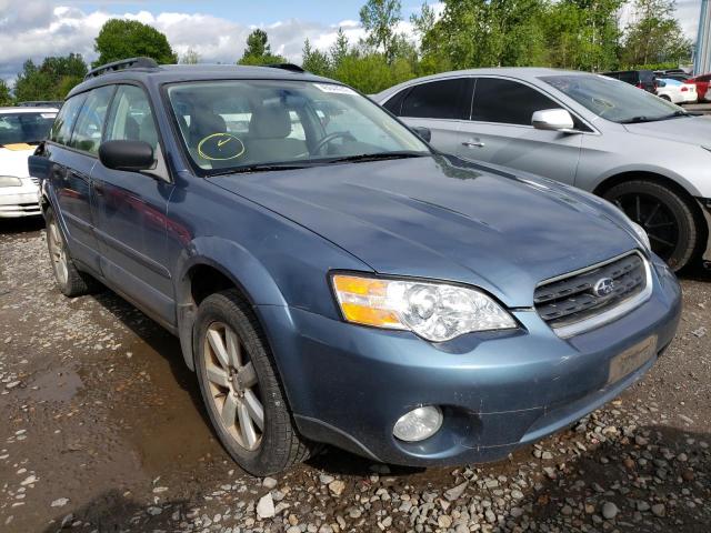 SUBARU LEGACY OUT 2006 with VIN 4S4BP61C367357961 - Photo from auction