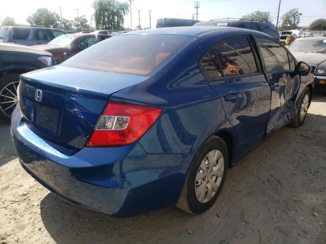 Photo 4 from auction – 2012 HONDA CIVIC LX with VIN 2HGFB2F52CH508135