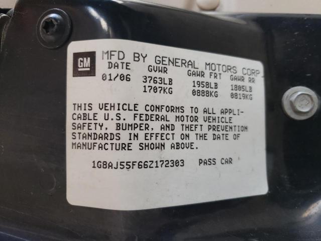 Photo 10 from auction – 2006 SATURN ION LEVEL with VIN 1G8AJ55F66Z172303