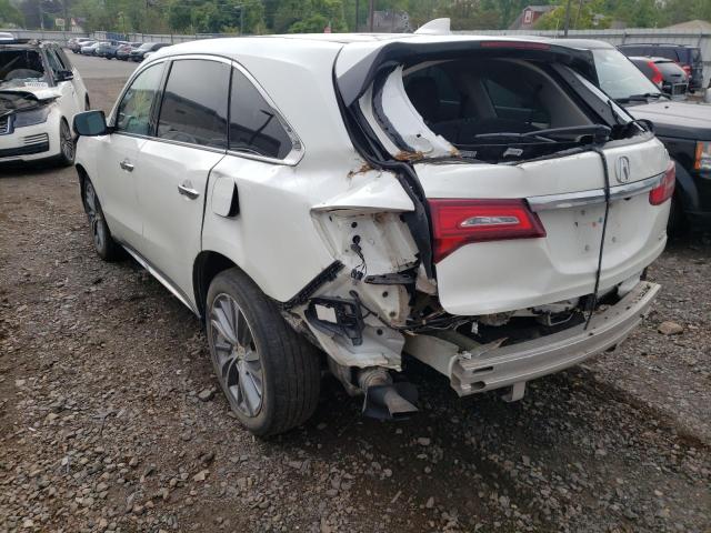 Photo 3 from auction – 2017 ACURA MDX TECHNO with VIN 5FRYD4H56HB008338