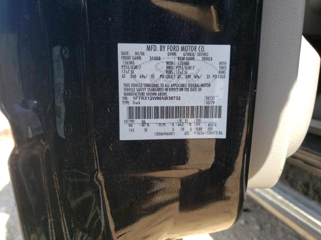 Photo 10 from auction – 2006 FORD F150 with VIN 1FTRX12W86NB38732