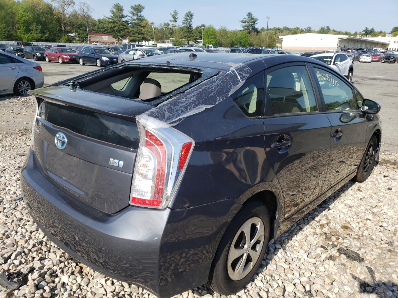 Photo 4 from auction – 2015 TOYOTA PRIUS with VIN JTDKN3DU5F1886277