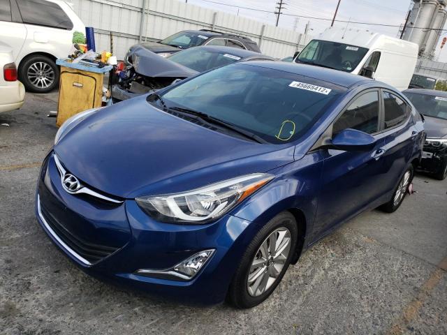 Photo 2 from auction – 2016 HYUNDAI ELANTRA SE with VIN 5NPDH4AE1GH684016